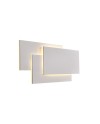 TAHITI XL * APLIQUE GRANDE LED CUADRADOS 36W - BLANCO - 3000K